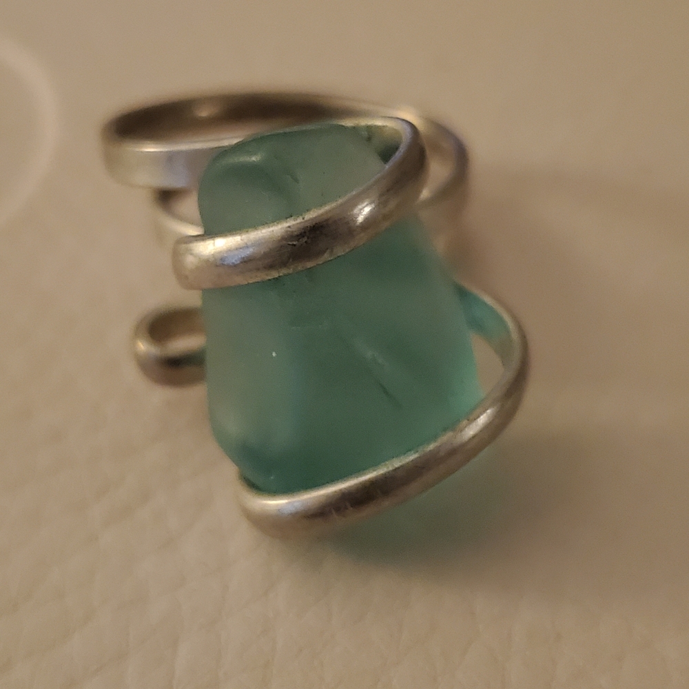 Seaglass ring